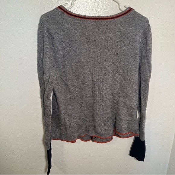 Melrose and Market Cardigan Sweater Gray Stripe - Picture 6 of 10